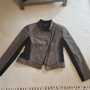 Size 10 - Tweed Moto Jacket WHBM